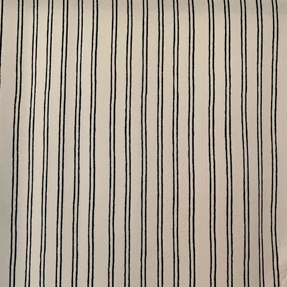 LOFT | Striped Ruffled Crossover Blouse Size Small - Picture 5 of 5